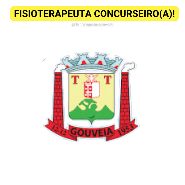 Concurso para fisioterapeuta da Prefeitura de Gouveia – MG