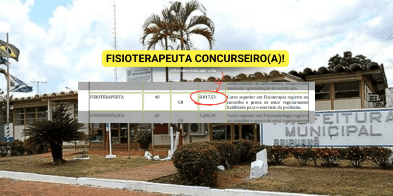 Concurso da Prefeitura de Aripuanã para fisioterapeuta