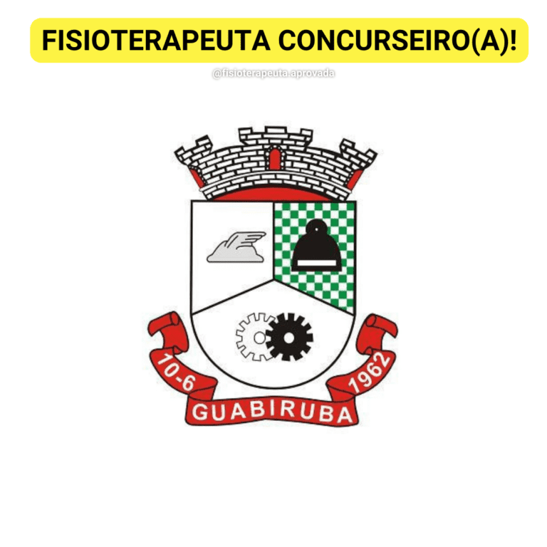 Concurso para fisioterapeuta da Prefeitura de Guabiruba