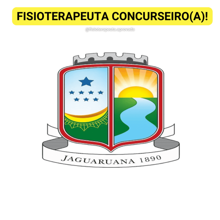 Concurso para fisioterapeuta da Prefeitura de Jaguaruana - CE