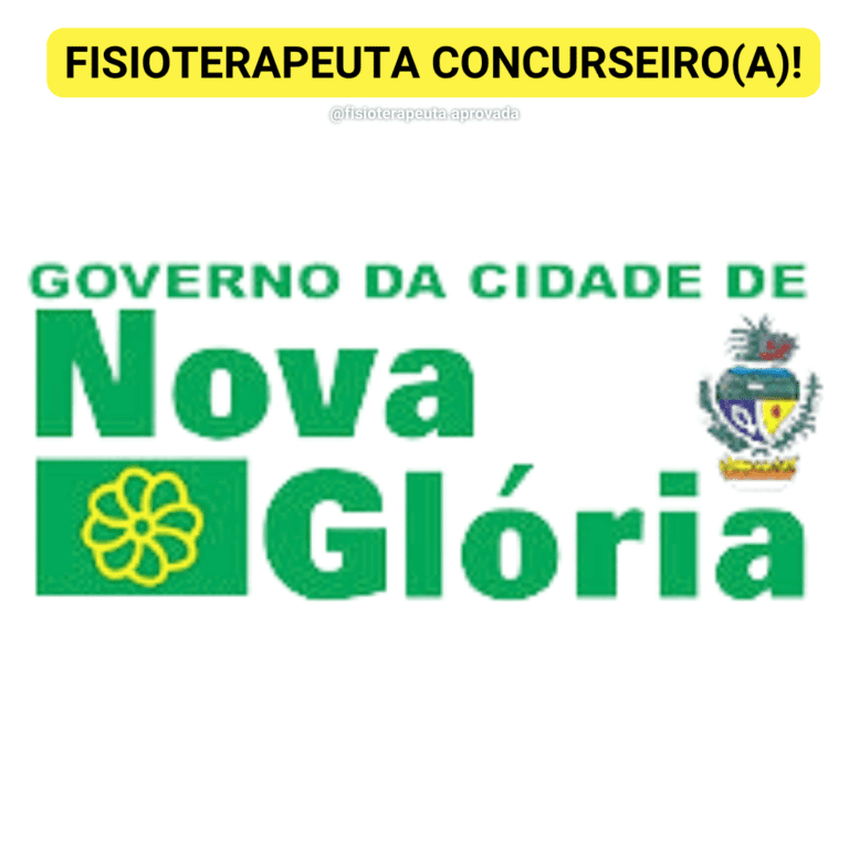 Concurso para fisioterapeuta da Prefeitura de Nova Glória – GO