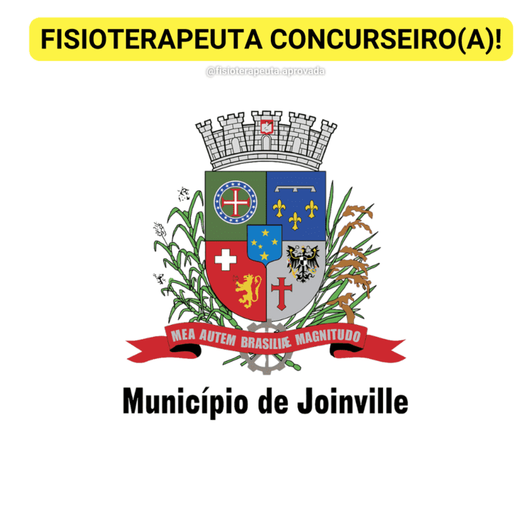 Concurso para fisioterapeuta da Prefeitura Municipal de Joinville