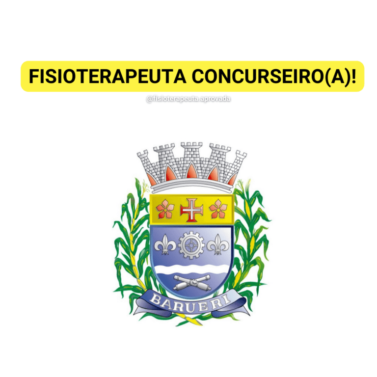Concurso para fisioterapeuta da Prefeitura de Barueri - SP