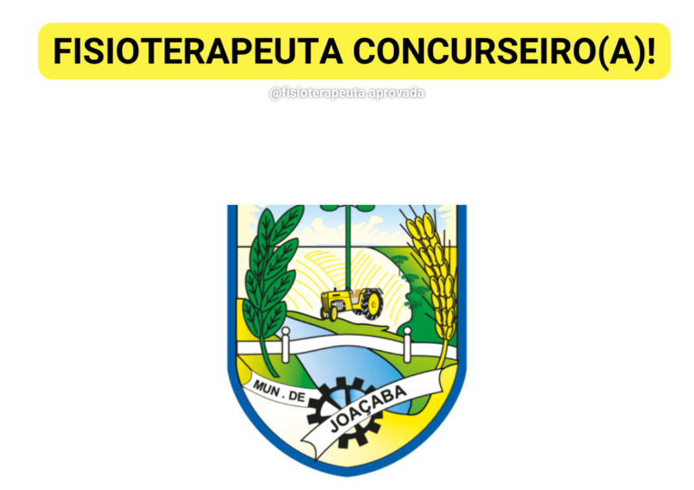 Concurso para fisioterapeuta da Prefeitura de Joaçaba