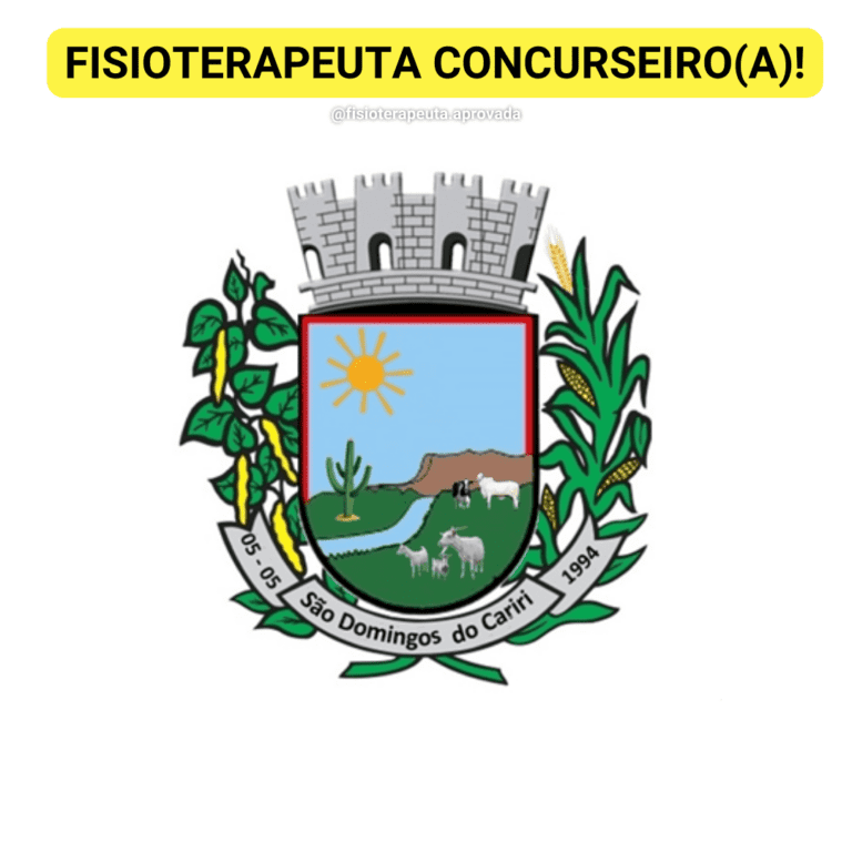 Concurso para fisioterapeuta da Prefeitura de São Domingos do Cariri - PB