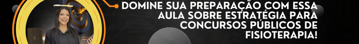 Concursos de fisioterapia curso preparatório