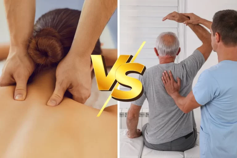 Qual a diferença entre massoterapia e fisioterapia